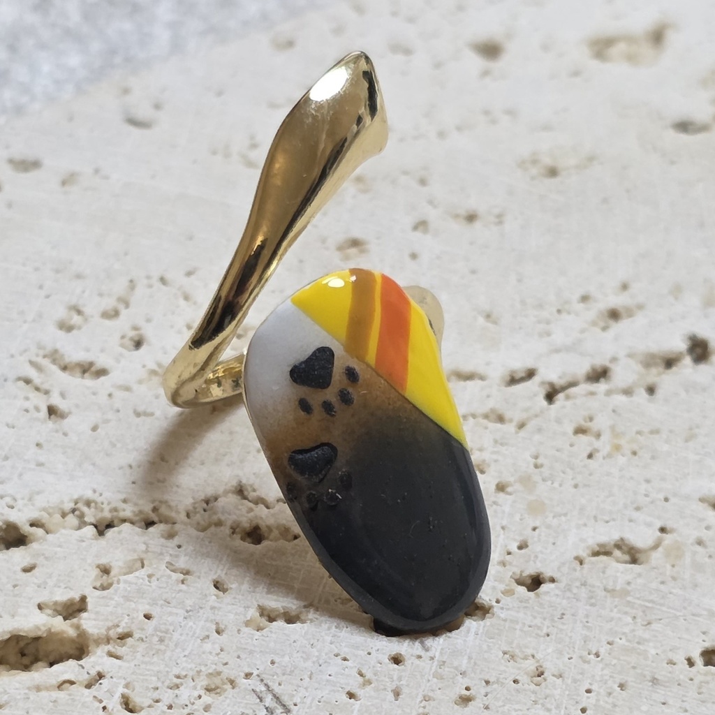 非公式 にじさんじ 黒井しば ネイルリング