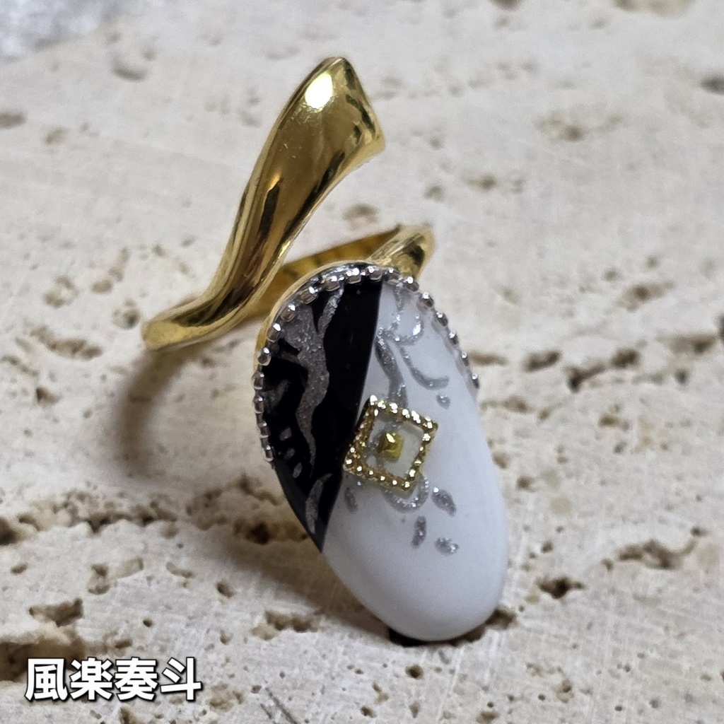 非公式 にじさんじ VOLTACTION Angel×Devil ネイルリング