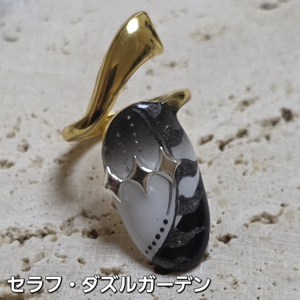 非公式 にじさんじ VOLTACTION Angel×Devil ネイルリング