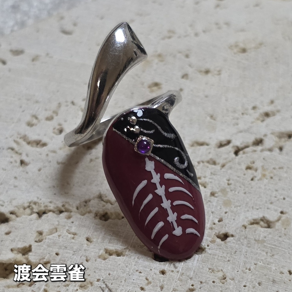 非公式 にじさんじ VOLTACTION Angel×Devil ネイルリング