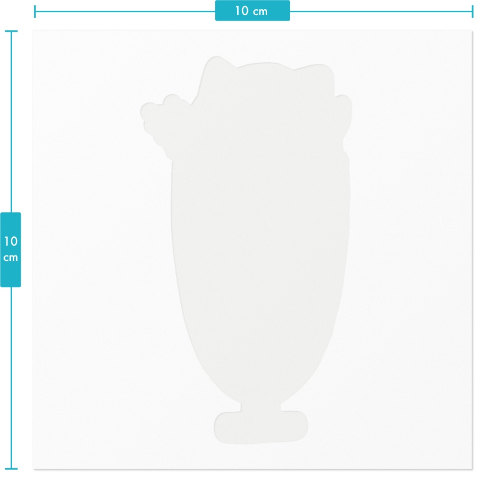 おはむくりいむそおだ。(ステッカー/100×100mm)