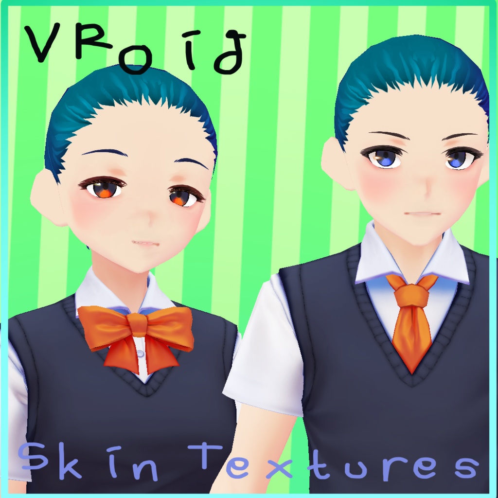 VRoid Face Skin Texture