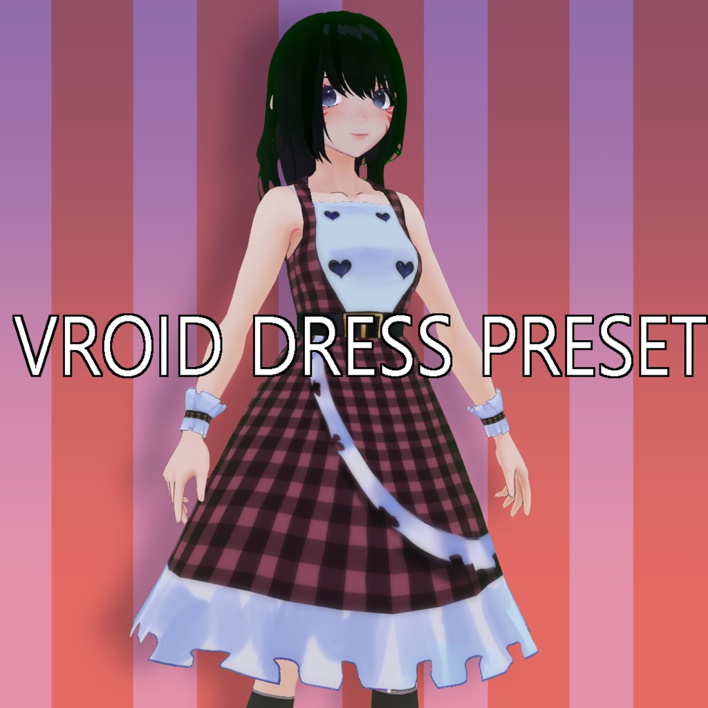 Cute Dress for VRoid Model