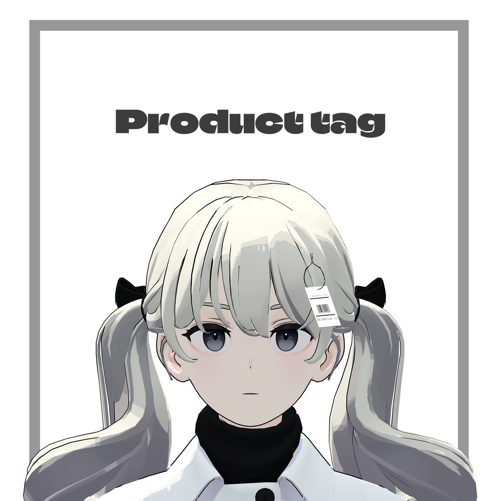 【PB対応】Product tag【VRChat想定】