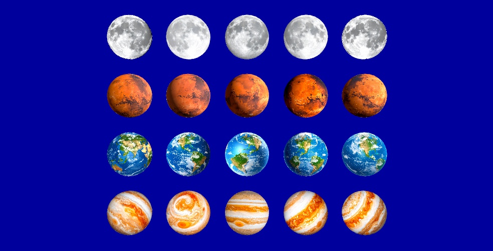 【無料あり】惑星MatCapパック20種類詰め合わせ Vol.1 【商用利用可】