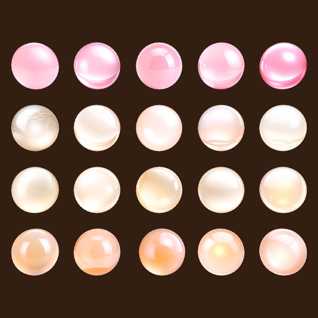 【無料あり】ぷるぷるツヤ感MatCapパック67種類詰め合わせ Vol.1 【商用利用可】