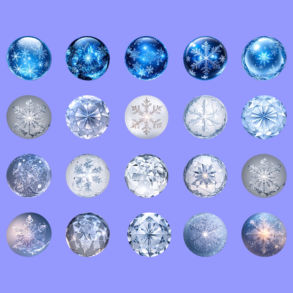 【無料あり】きらめく水&氷MatCapパック76種類詰め合わせ Vol.2【商用利用可】