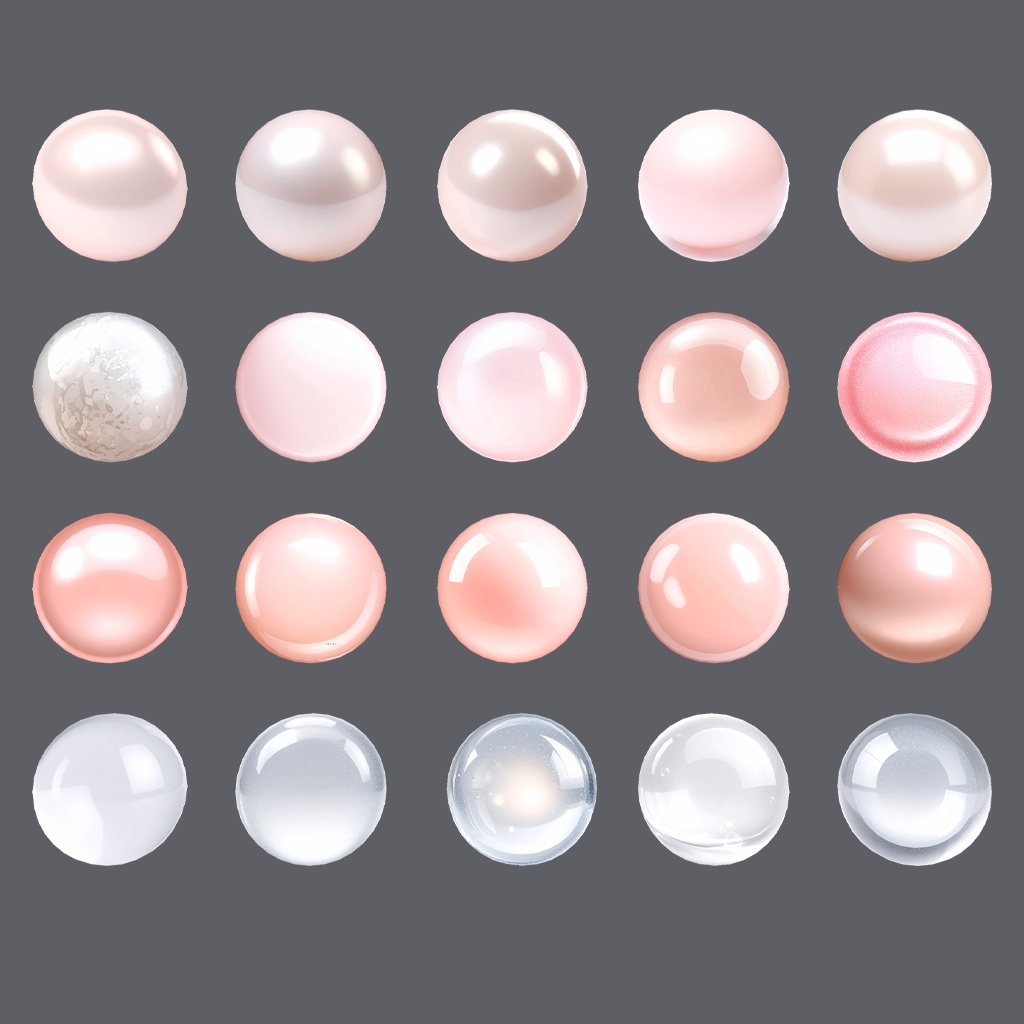 【無料あり】しっとりツヤ感MatCapパック64種類詰め合わせ Vol.1【商用利用可】