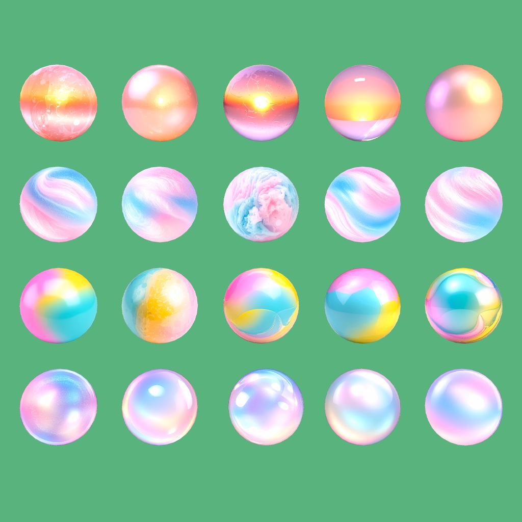 【無料あり】夢色MatCapパック64種類詰め合わせ Vol.2 【商用利用可】