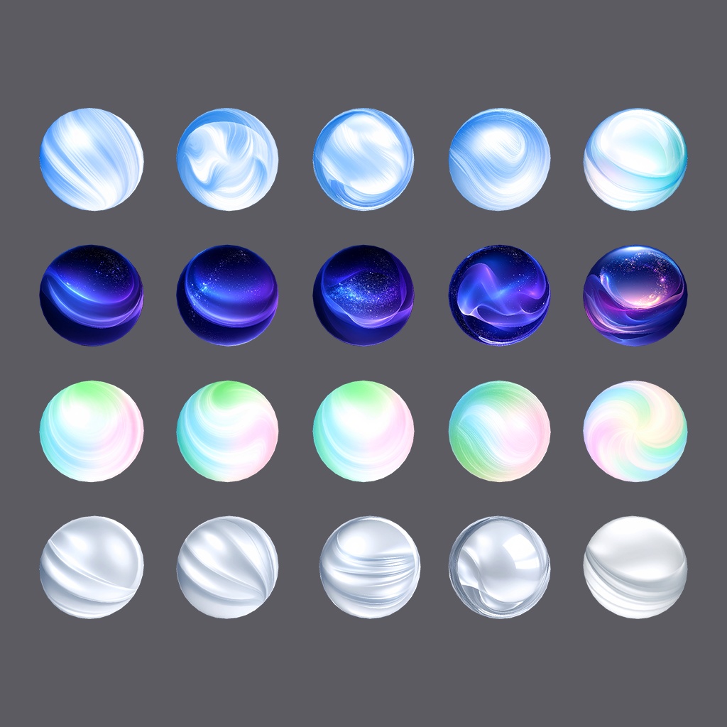 【無料あり】風色MatCapパック64種類詰め合わせ Vol.1 【商用利用可】