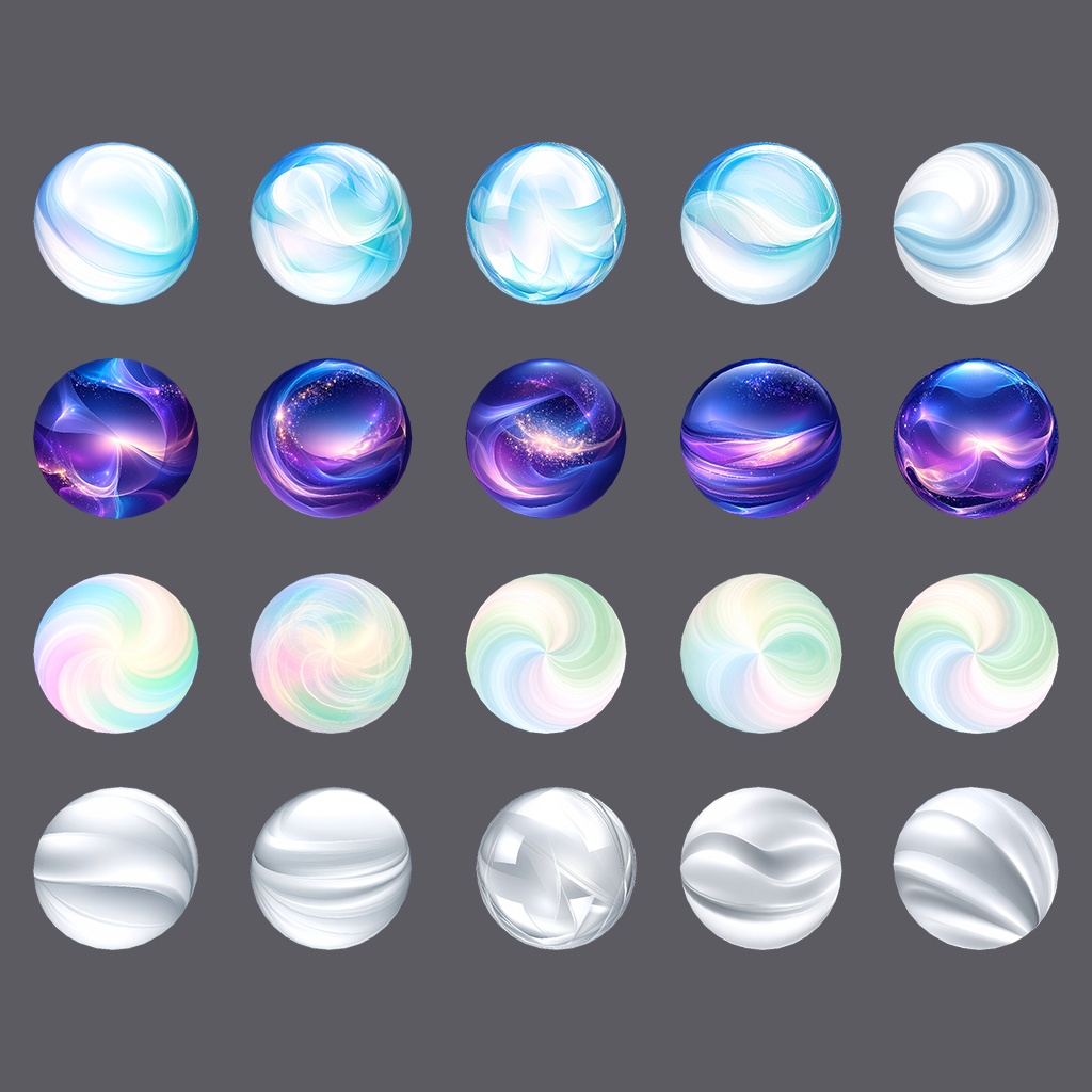 【無料あり】風色MatCapパック64種類詰め合わせ Vol.1 【商用利用可】