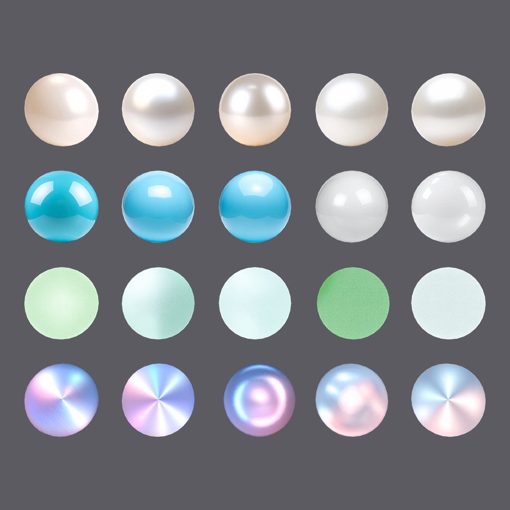 水着用MatCapパック 35種類詰め合わせ Vol.1 【商用利用可】