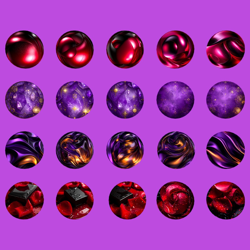 【無料あり】ハロウィン仕様!MatCapパック64種類詰め合わせ Vol.1 【商用利用可】