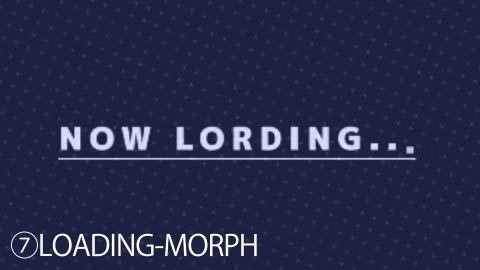 【動画素材】SF風エフェクト&Loading素材セット3【mp4/MOV/APNG】