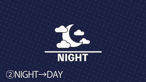 【動画素材】昼夜切替&時間経過エフェクト素材【mp4/MOV/APNG】