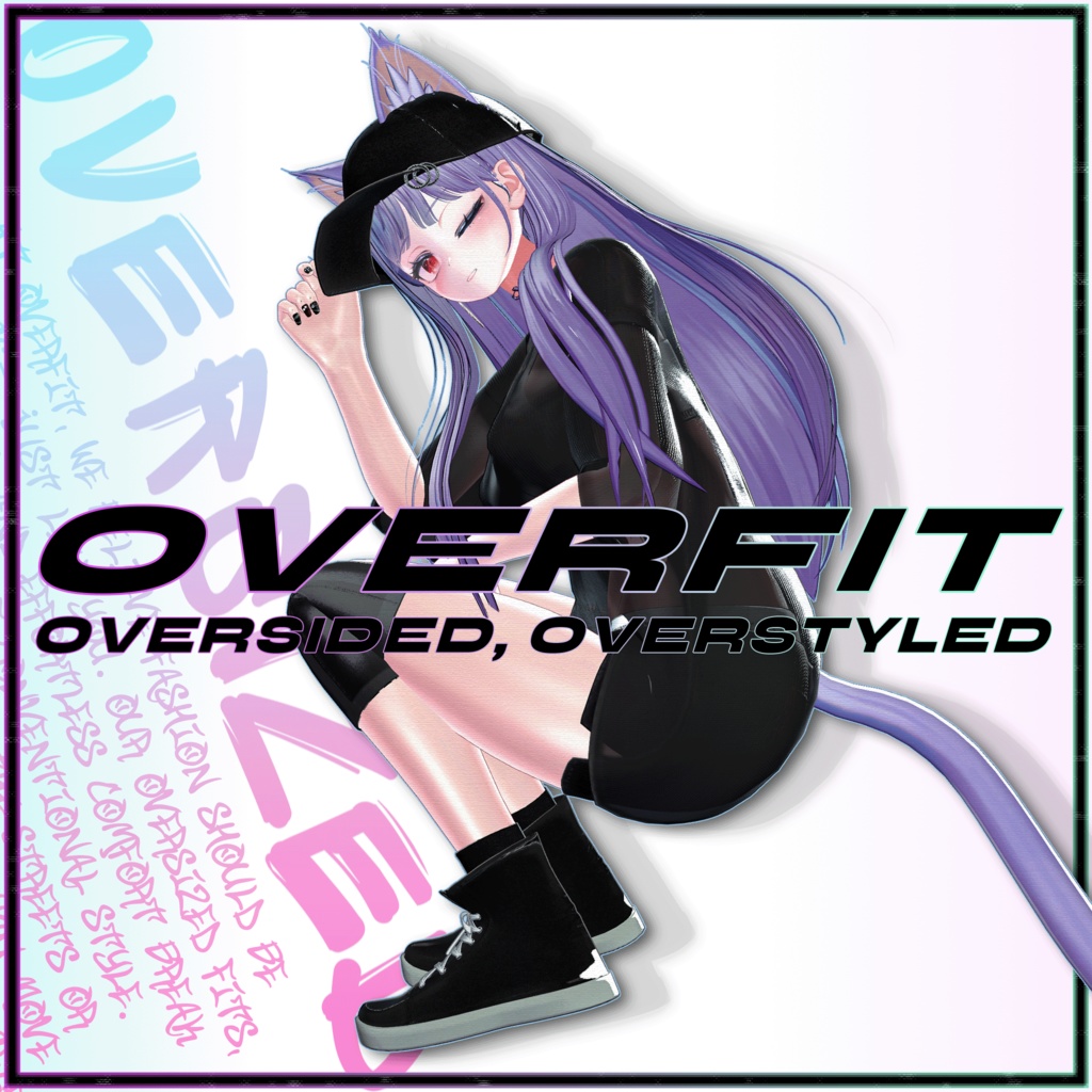 【10アバター対応】 - OVERFIT 【VRChat向け衣装モデル】