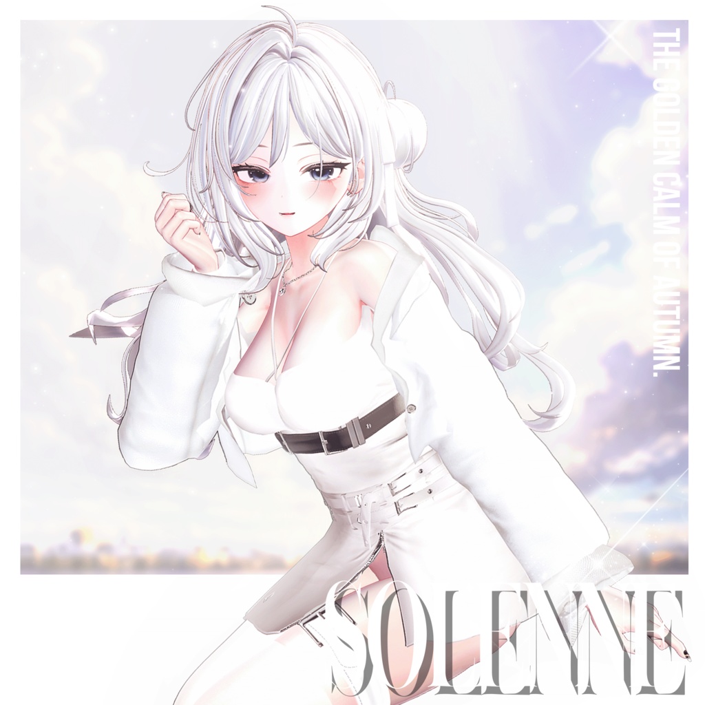 【10アバター対応】 Solenne 【VRChat向け衣装モデル】