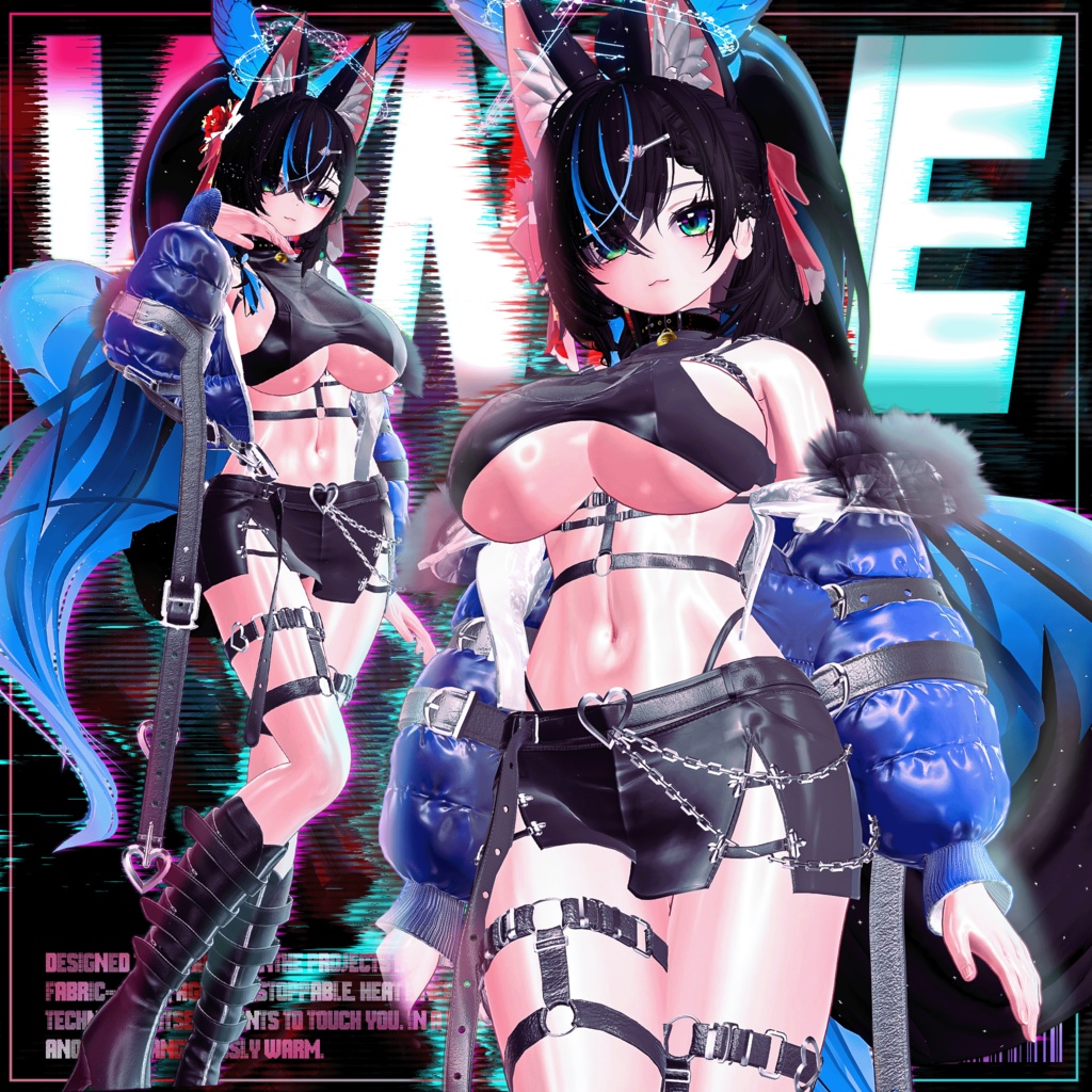 🎁BlackFriday Sale! 💖 - 【10アバター対応】 VYNTHE 【VRChat向け衣装モデル】