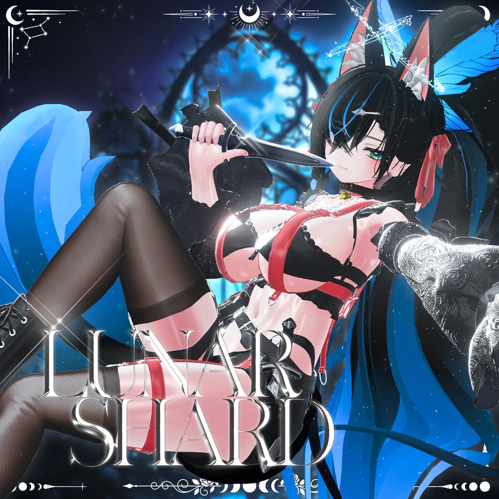 ✨Sale!✨ 【12アバター対応】Lunar Shard【VRChat向け衣装モデル】