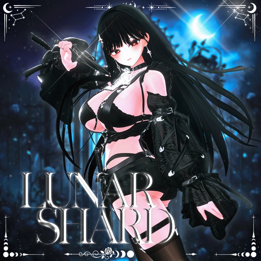 ✨Sale!✨ 【12アバター対応】Lunar Shard【VRChat向け衣装モデル】