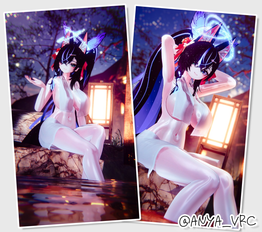 🎀Golden Week🎀♨️【13アバター対応】 Onsenato 【VRChat向け衣装モデル】