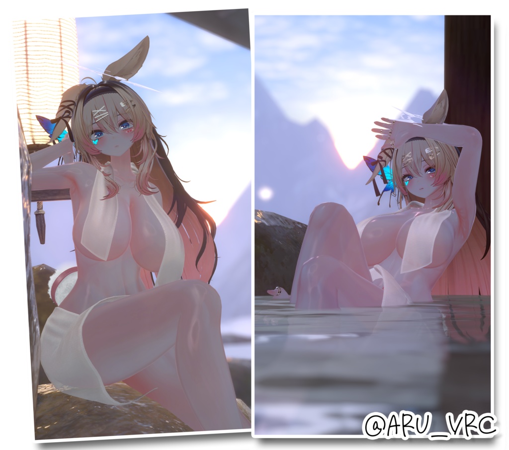 🎀Golden Week🎀♨️【13アバター対応】 Onsenato 【VRChat向け衣装モデル】