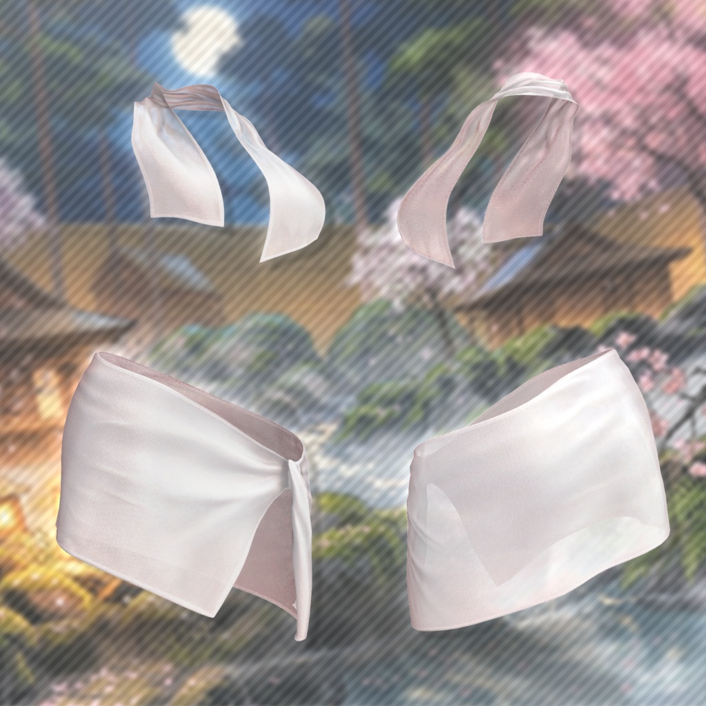 🎀Golden Week🎀♨️【13アバター対応】 Onsenato 【VRChat向け衣装モデル】