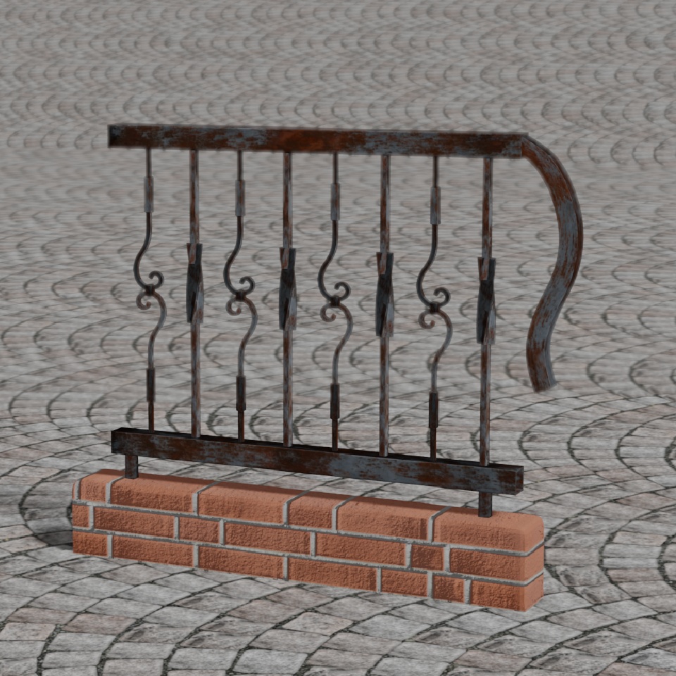 アンティーク調フェンス