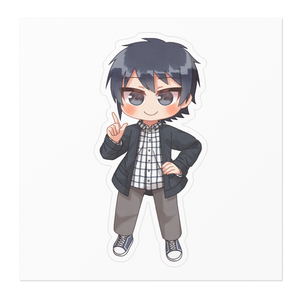 水川海緒全身ステッカー(冬服/春秋服/夏服)