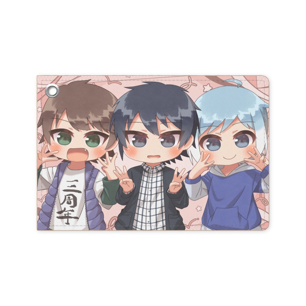 きんじょのみかり3周年パスケース