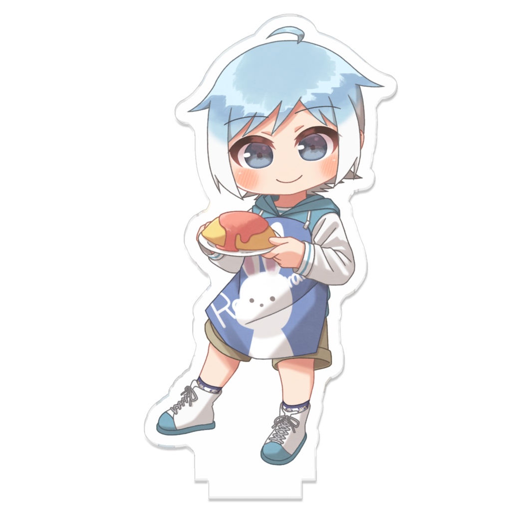 コラボカフェ風 つながる!きんじょのみかりアクリルスタンド(海緒/青空/陸久)