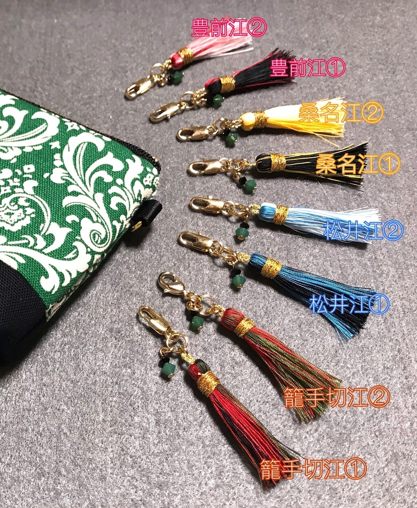 刀剣乱舞 生々しくないミニポーチ 江イメージ