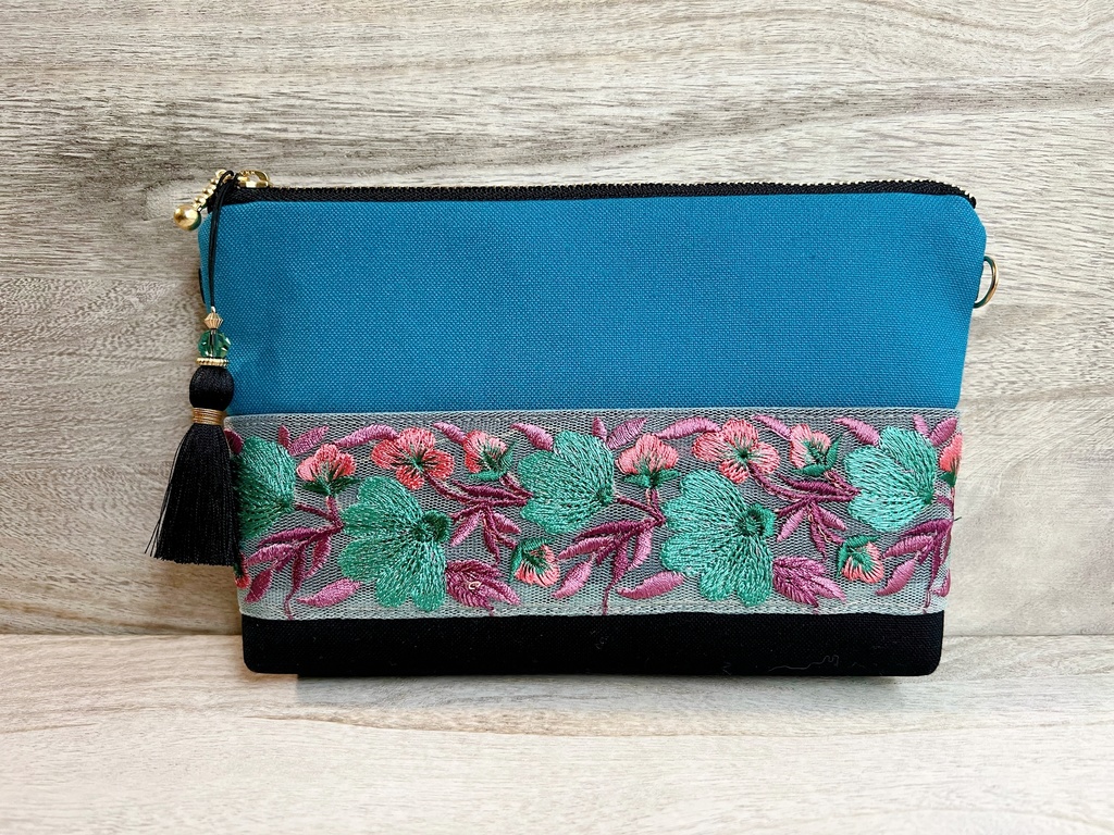 おめかし男士　小ぶりポーチ(2way)