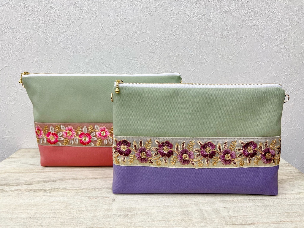 おめかし男士　仲良しポーチ(バッグ)大きめ