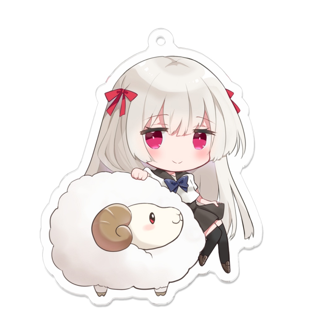 ゆめみ＆ひつじ　アクリルキーホルダー