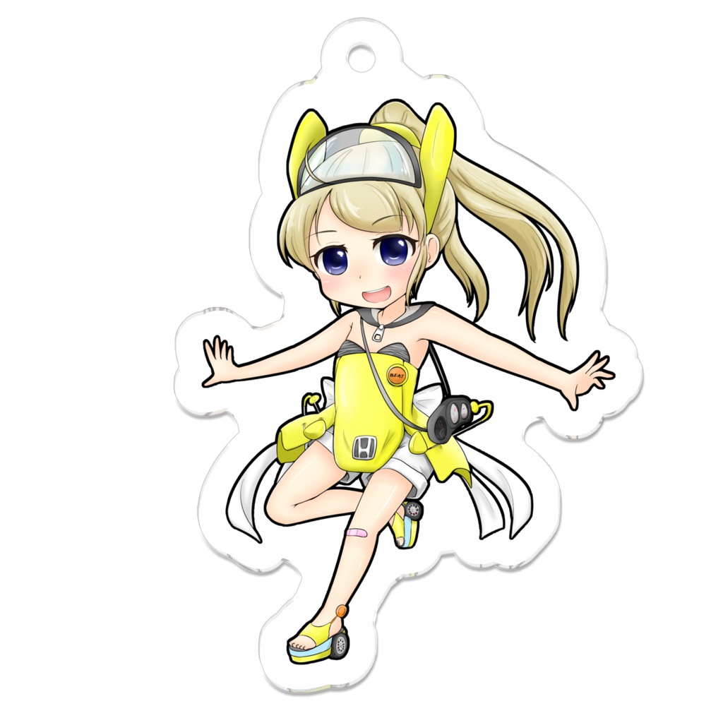 ビート アクリルキーホルダー