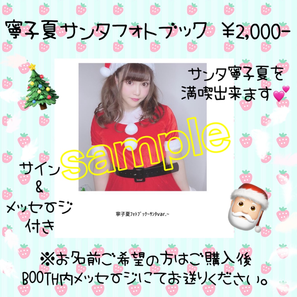【ミニフォトブック】~サンタver.~