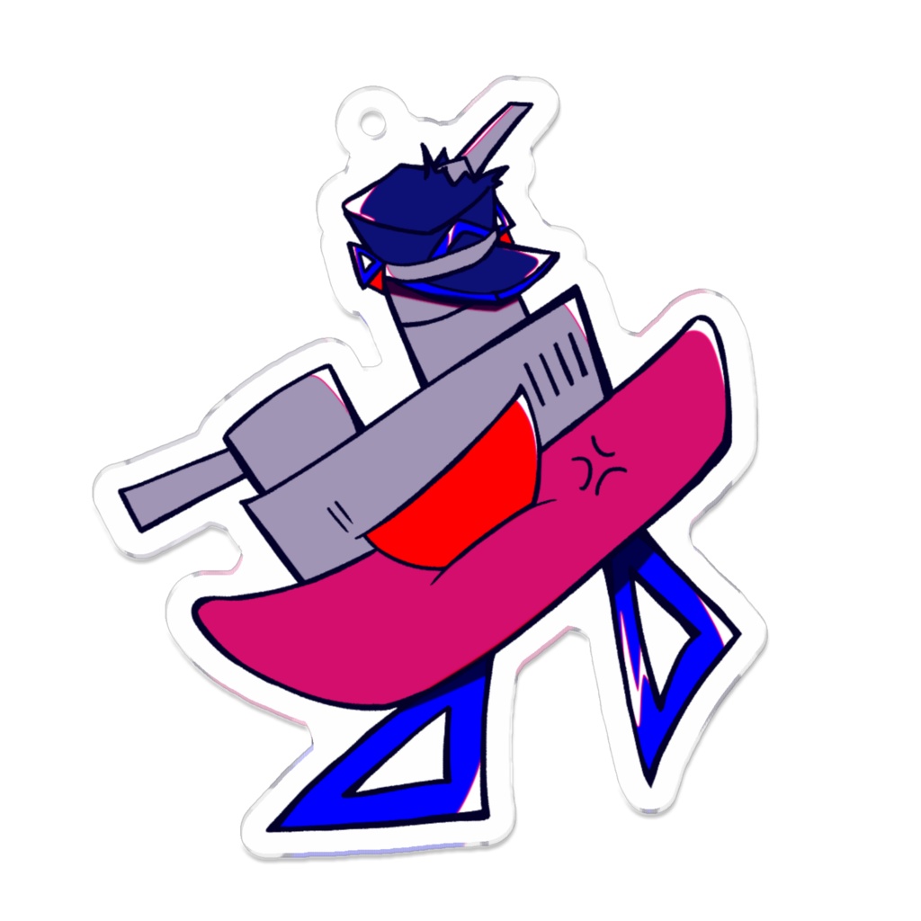 ヤマト(本体)のアクリルキーホルダー