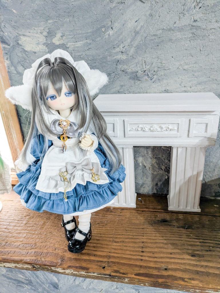🗝️『まどろみ暖炉』 Tinyfox等1/6ドール向け家具