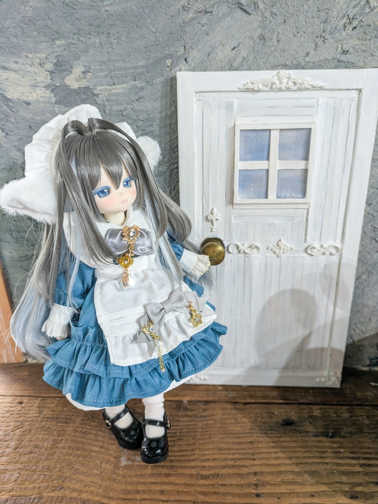 🗝️『ただいまの扉』Tinyfox等1/6ドール向け家具 ドア