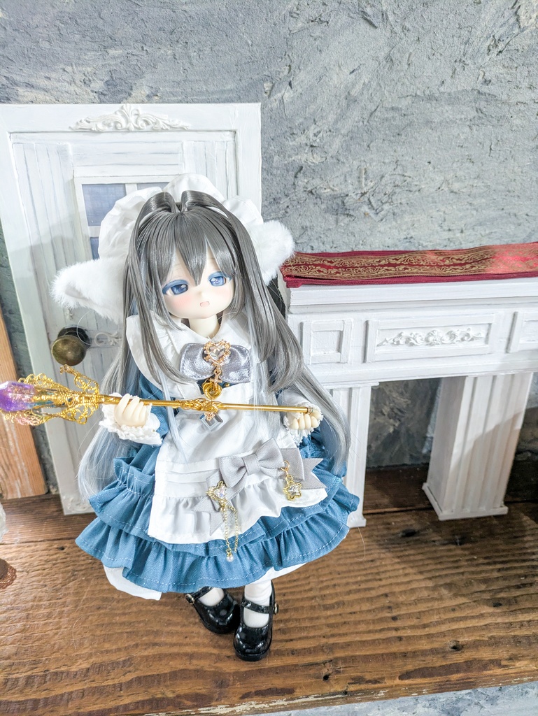 🗝️『ただいまの扉』Tinyfox等1/6ドール向け家具 ドア