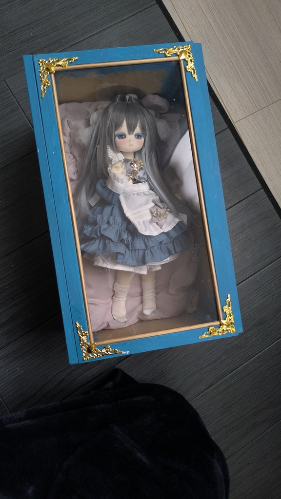 🗝️『おやすみボックス』 Tinyfox等1/6ドール向けコレクションボックス