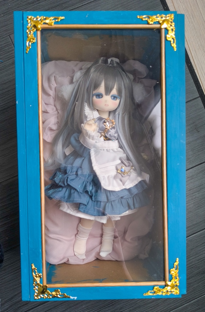 🗝️『おやすみボックス』 1/6Tinyfoxドール向けケース コレクションケース 家具