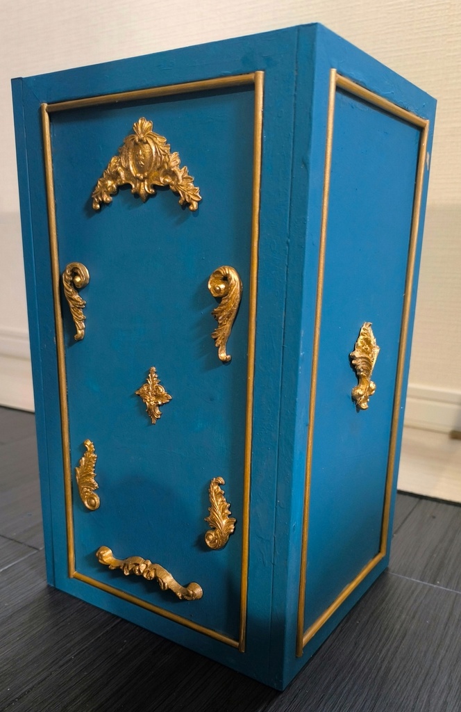 🗝️『おやすみボックス』 1/6Tinyfoxドール向けケース コレクションケース 家具