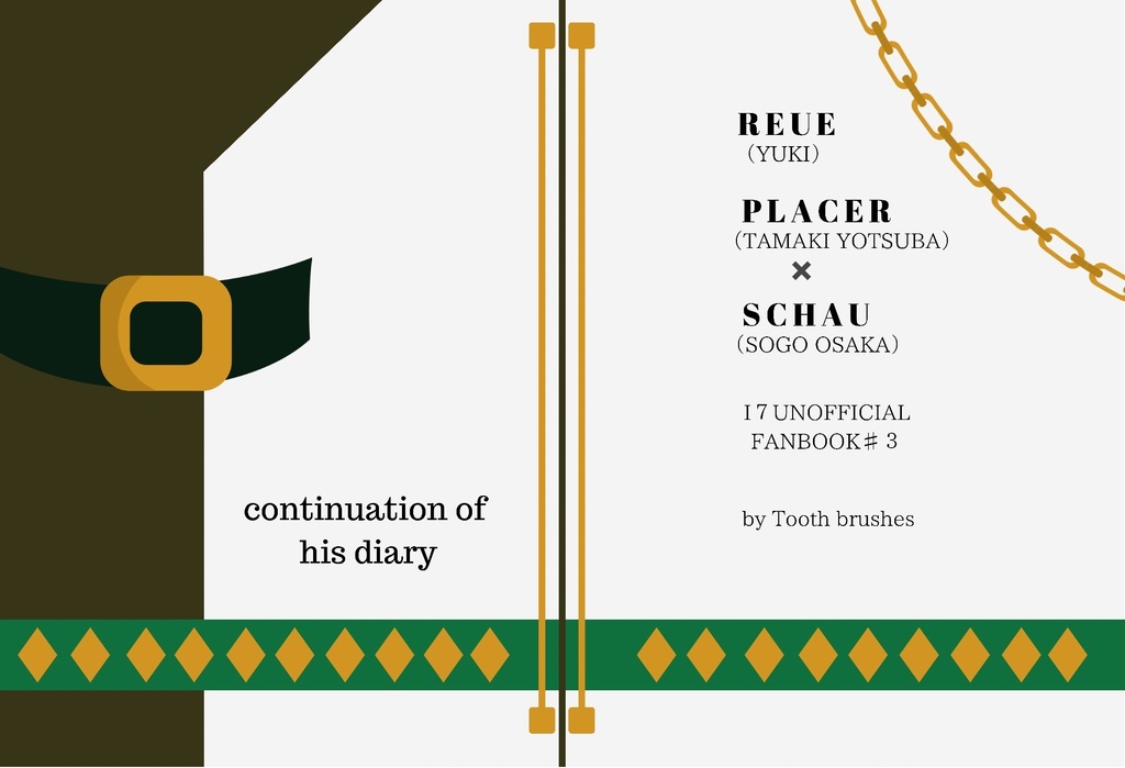 continuation of his diary