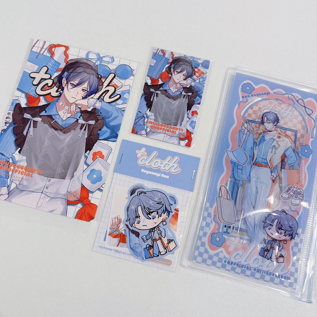【非公式】#にじぞうさく11 グッズセット<星導/小柳>『+cloth』