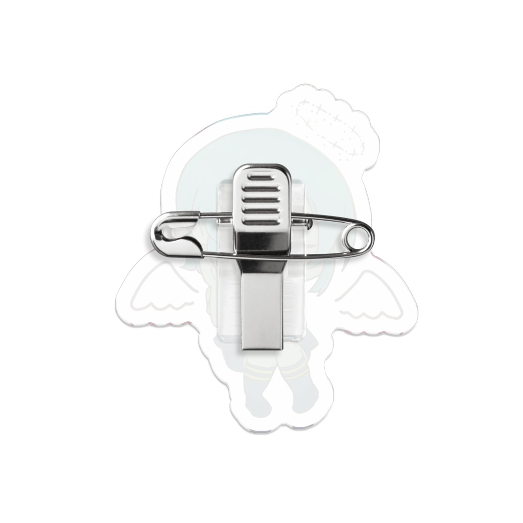 早乙女アクリルバッジ (ピクシブさん制作)