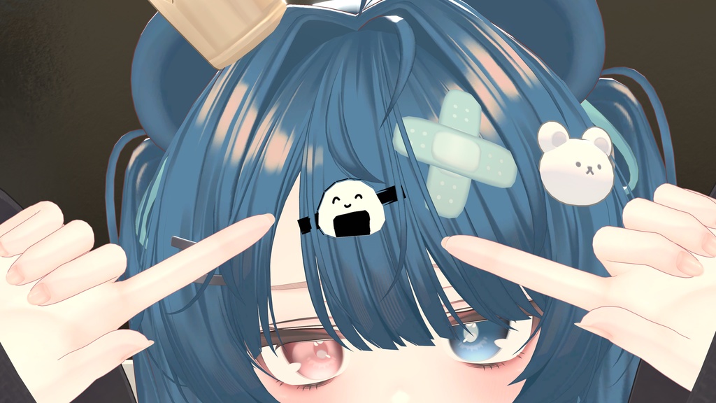 おにぎりヘアピン