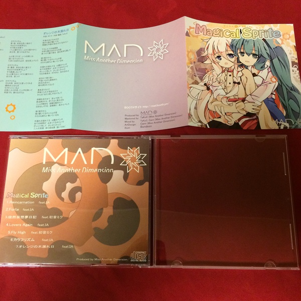 【IA/初音ミク】Magical Sprite【5th / NEW CD】