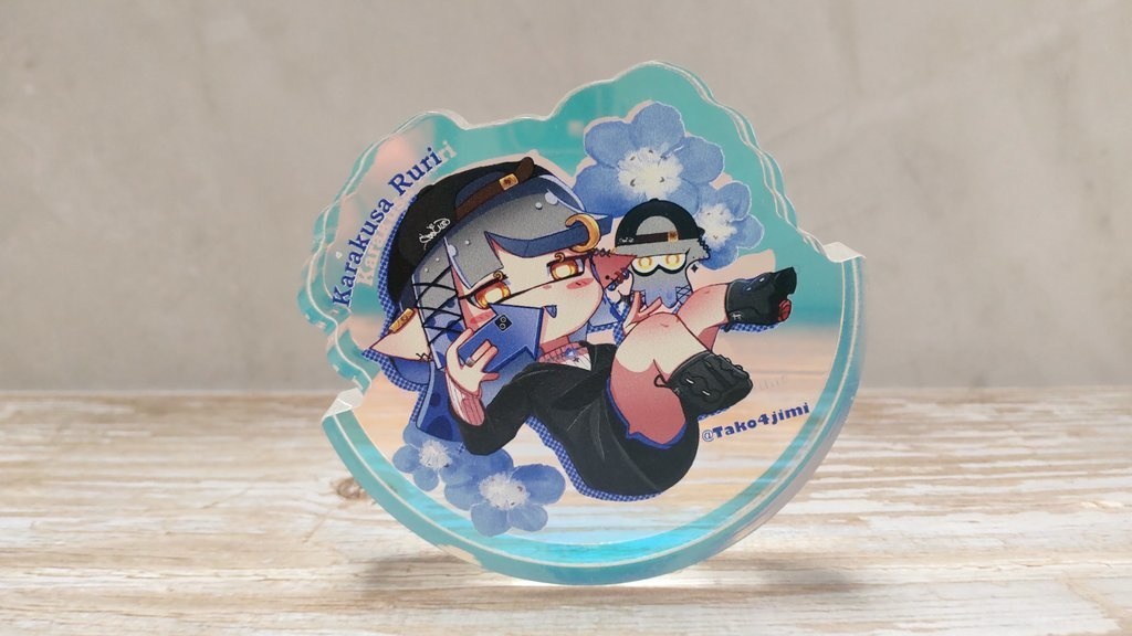 アクリルブロック （ルリ）